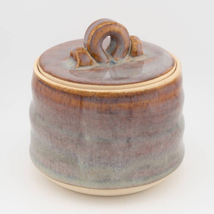 French Butter Dish / Butter Keeper, Handmade Ceramic for wholesale by Swan City Ceramics