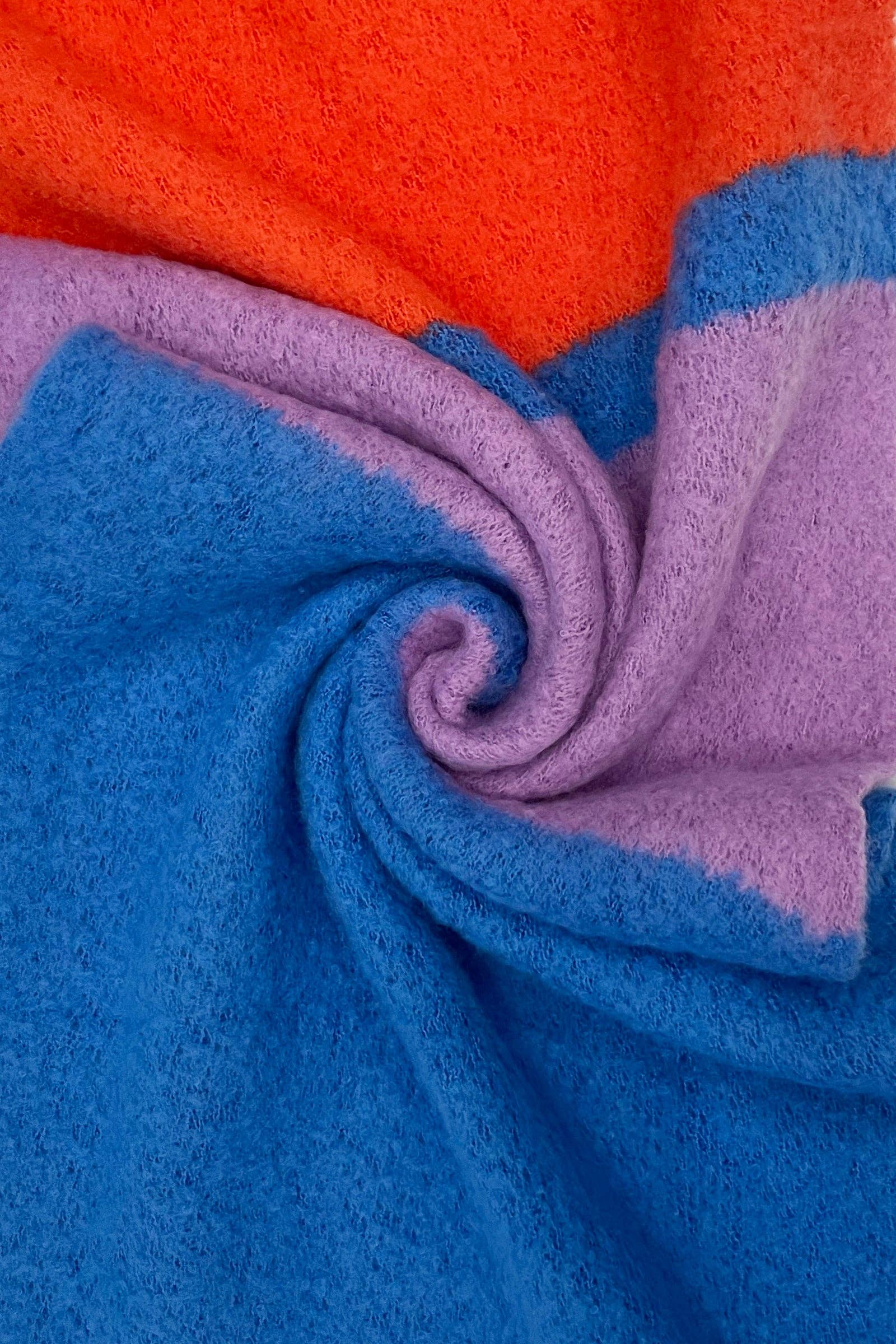 Fashion Scarf World - Wholesale Scarf - Women's - Block Colour Diagonal Edge Wool Scarf8