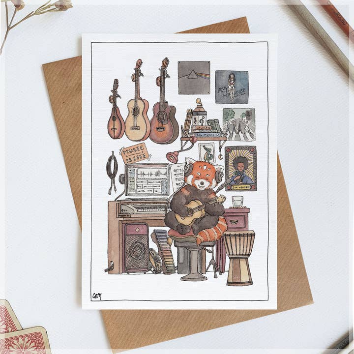 Red Panda's Music Room for wholesale by Erlenmeyer