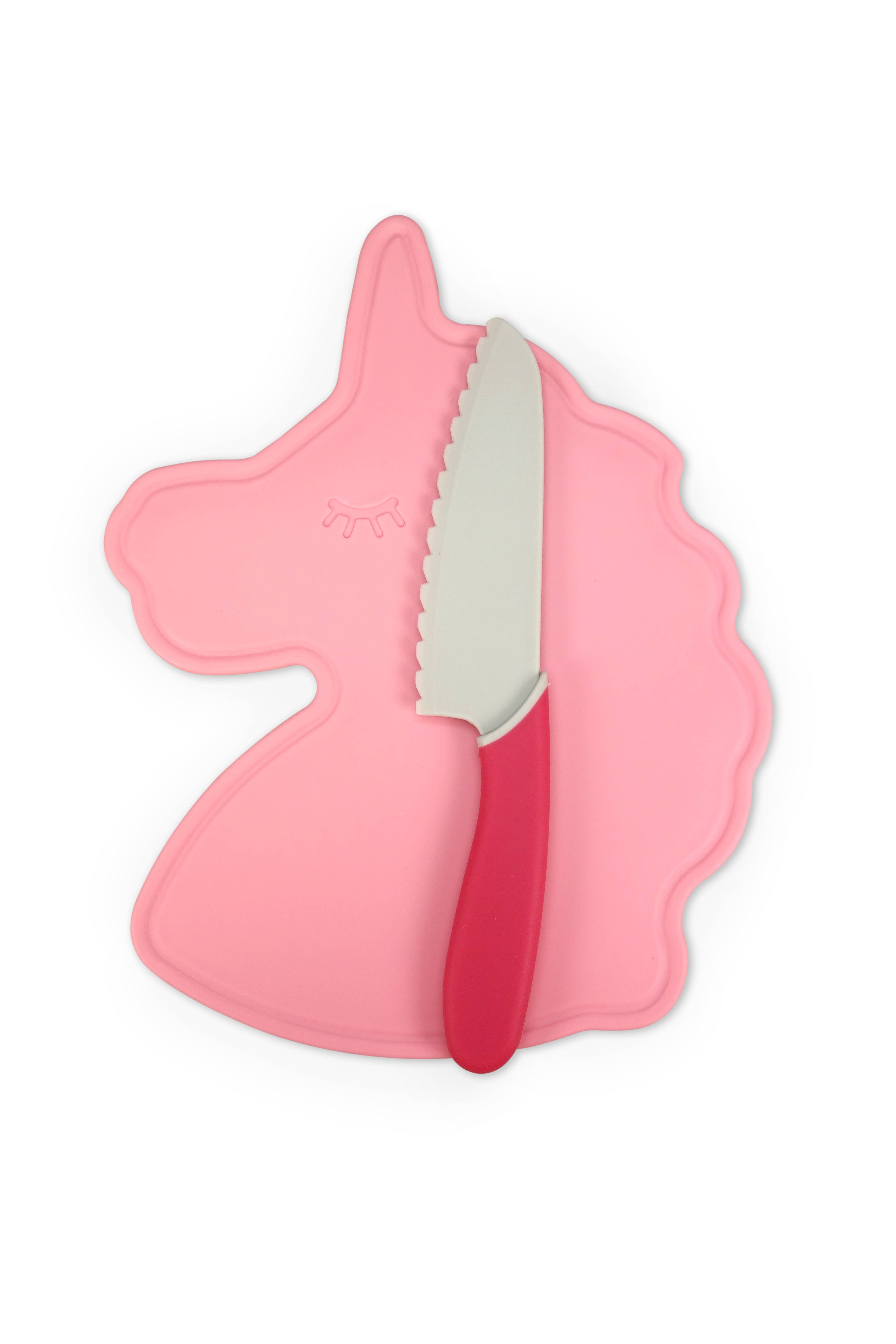 Handstand Kitchen - Wholesale Knife Set - Unicorn Cutting Board & Knife Set – Kid-Safe2