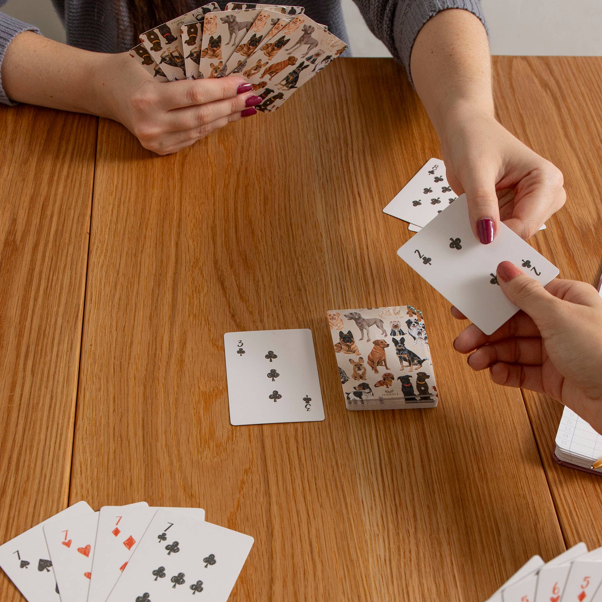 1canoe2 | One Canoe Two Paper Co. - Wholesale Playing Cards - Furry Friends Dogs Playing Cards + Scorekeeping Set3