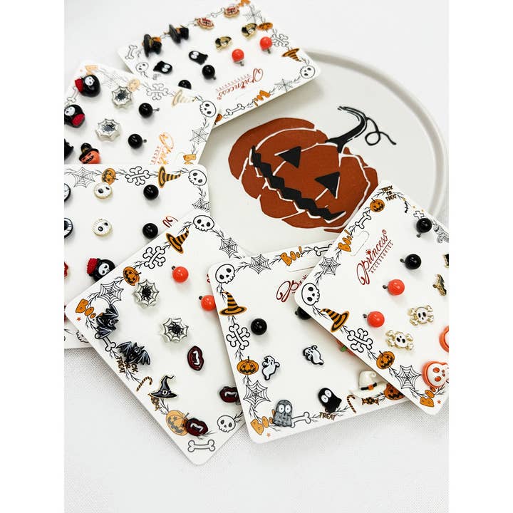 Cute Halloween Theme Earring Set for wholesale by Love and Repeat
