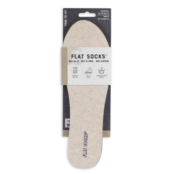 FLAT SOCKS - Wholesale Socks - Unisex - Sand FLAT SOCKS