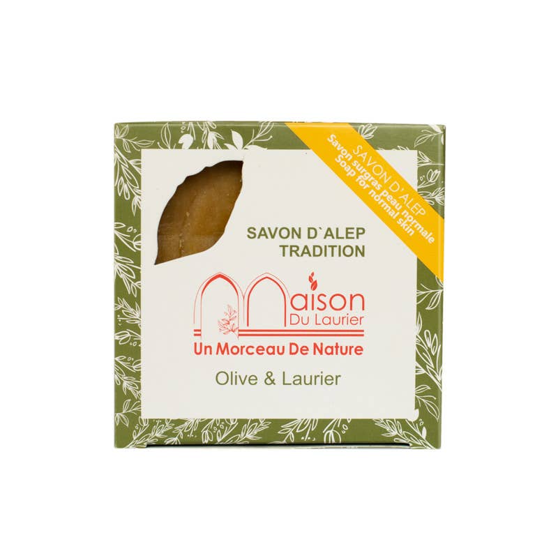 Maison du Laurier - Wholesale Bar Soap - Aleppo soap 200g 3% Laurel berry oil2
