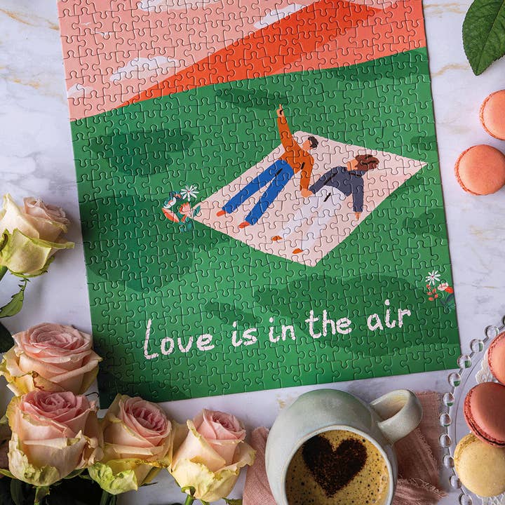 Maison Joliette - Wholesale Puzzle - Adult - Love is in the air 500 piece jigsaw puzzle3