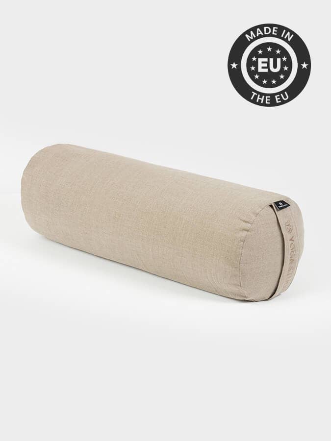 Yoga Studio Store - Wholesale Yoga Block/Bolster - Yoga Studio EU Organic Buckwheat Linen Bolster0