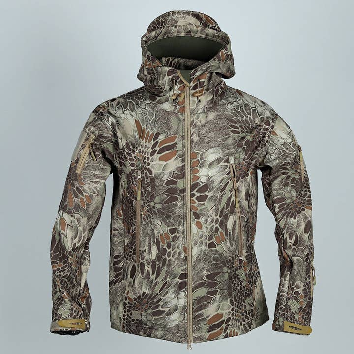 Ecovear - Wholesale Jacket – Men's - Tactical Shark Skin Outdoor Soft Shell Jacket8