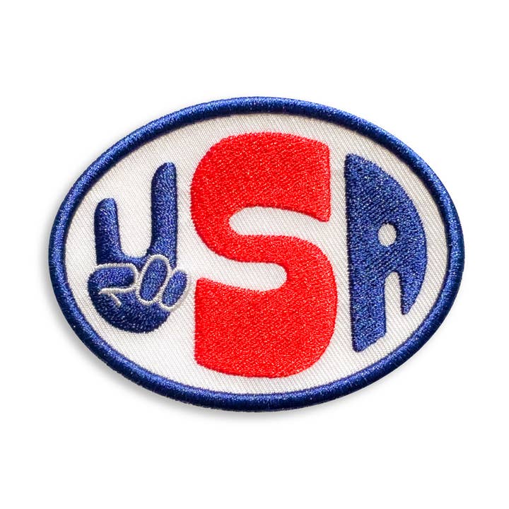 USA Patch Embroidered for wholesale by Yonder Goods