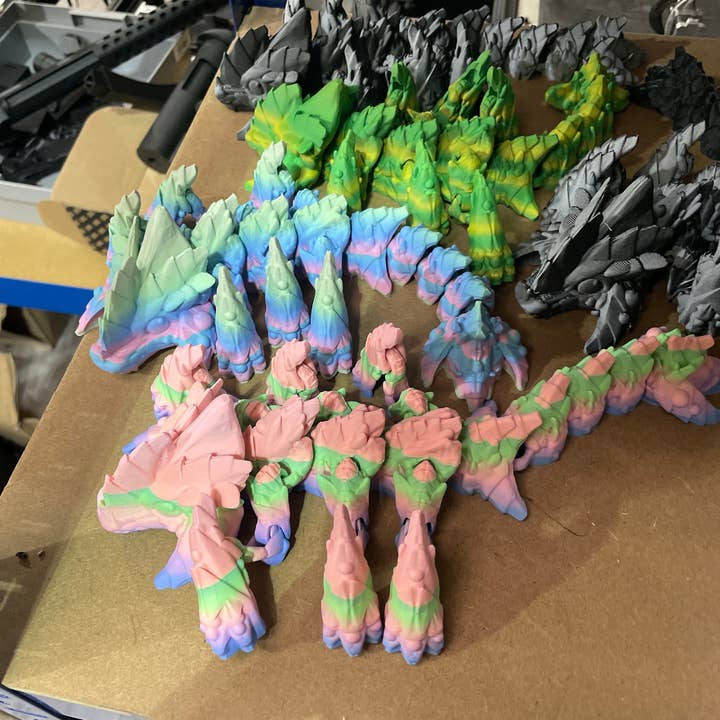 Drago Attaccante per la vendita all'ingrosso da parte di The 3D Printiverse