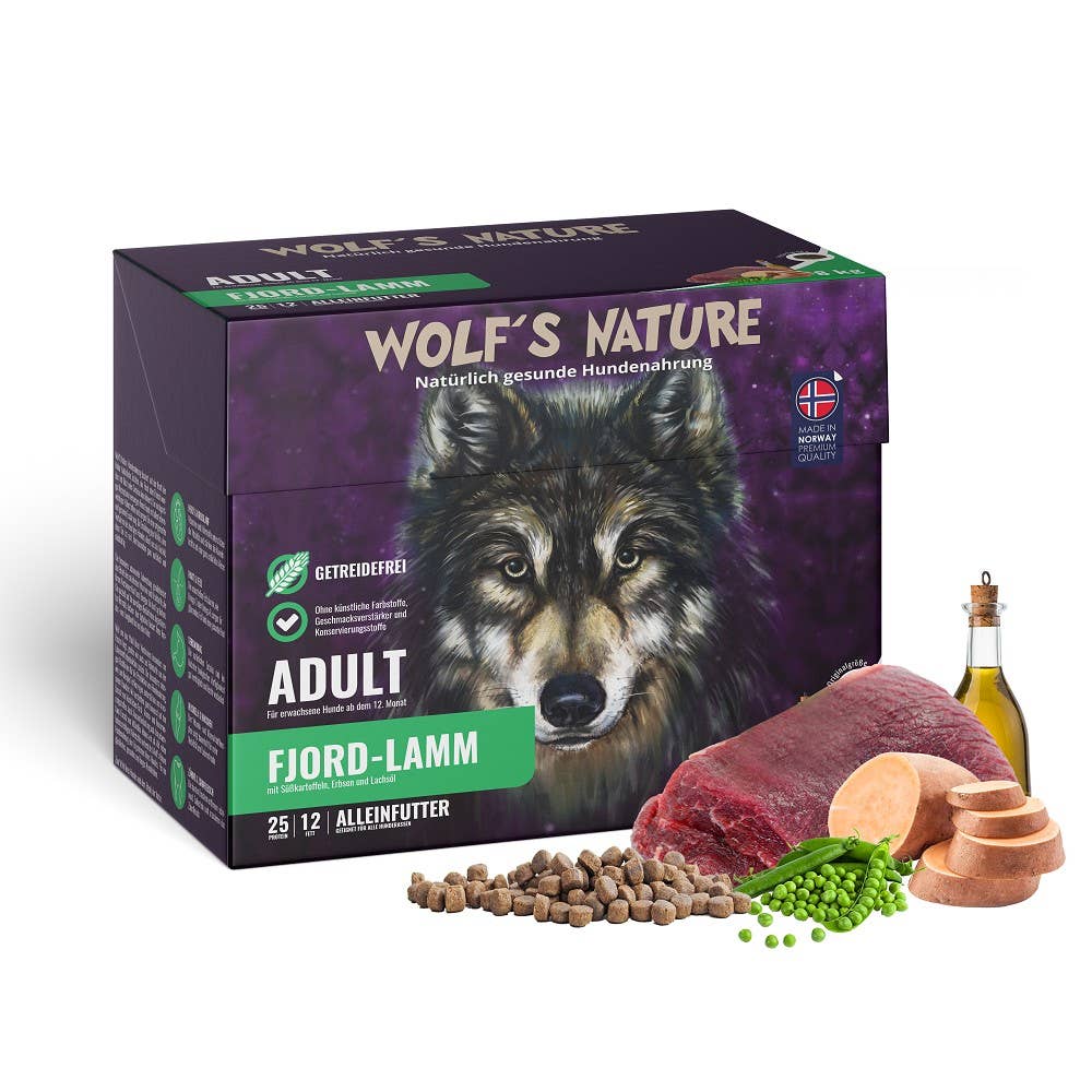 Lucky-Pet Handels- und Produktions GmbH - Wholesale Pet Food - Dog - Wolf's Nature® fjord lamb2