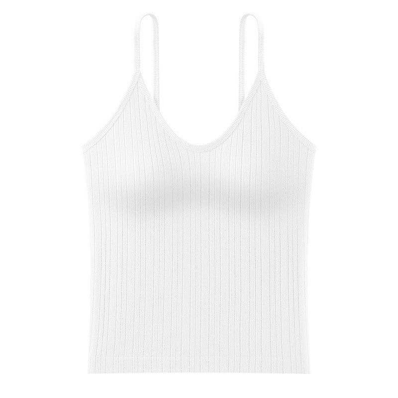 Sheer Trend - Wholesale Tank Top - Women's - Wireless Seamless Bra Tank Top1