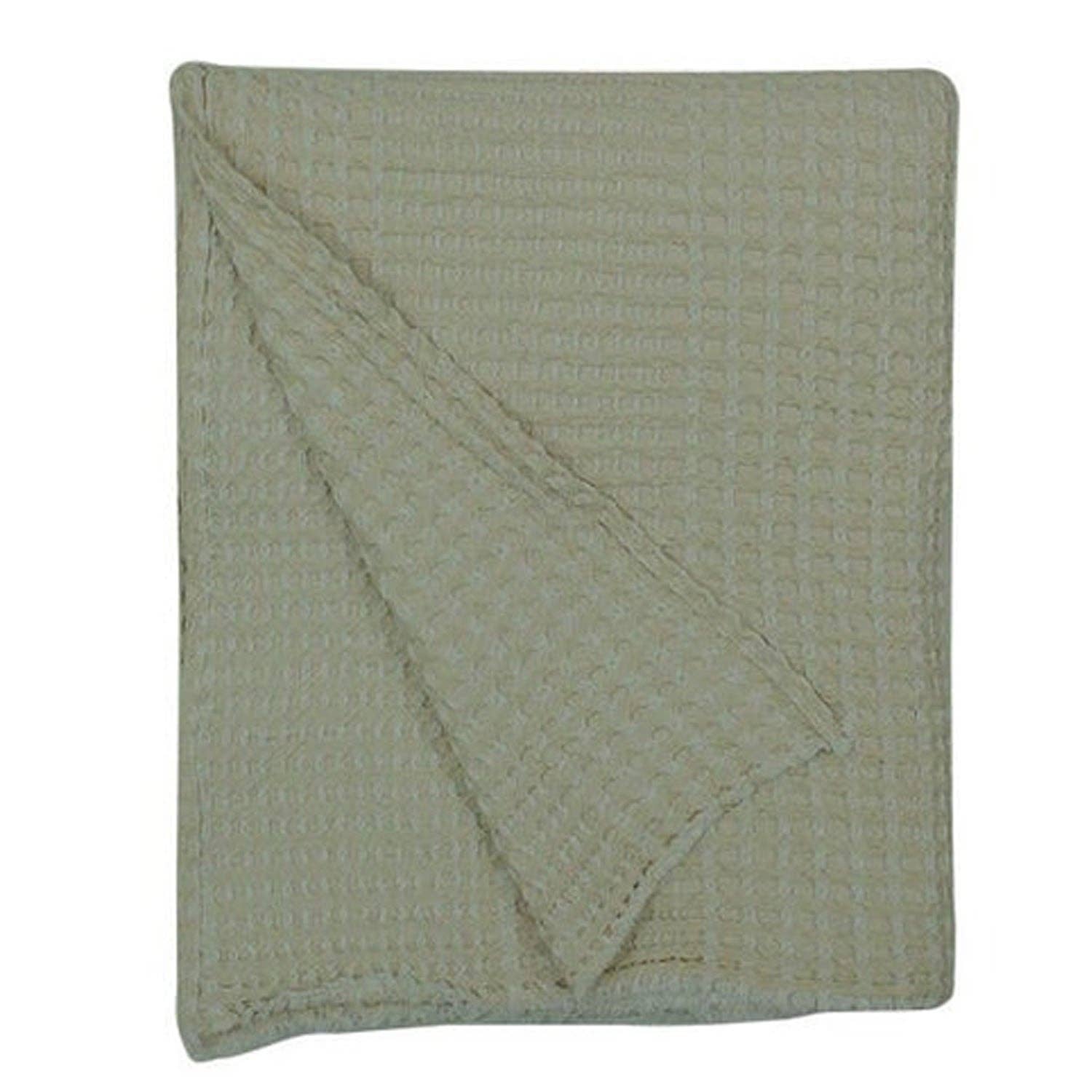 The Tangerine Store - Wholesale Throw blanket - Pure Linen - Waffle Weave Throw Blanket14