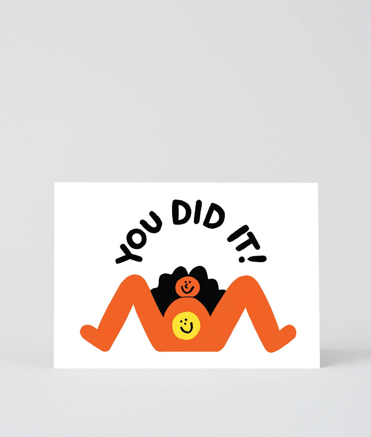 Wrap (US duties paid) - Vente Cartes bébé - Carte de félicitations « You Did It! »1