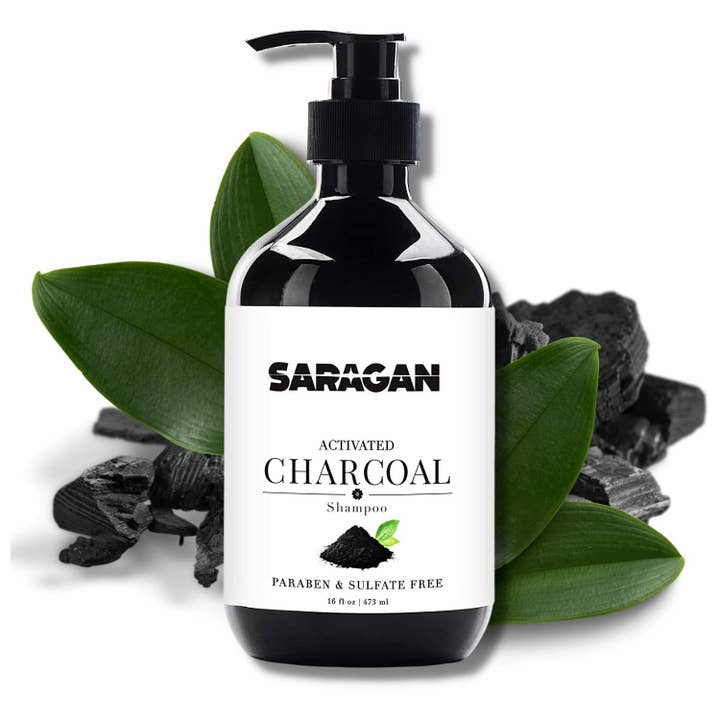 Saragan - Wholesale Hair Shampoo - Saragan Activated Charcoal Detox Shampoo Hair Care (16 oz)