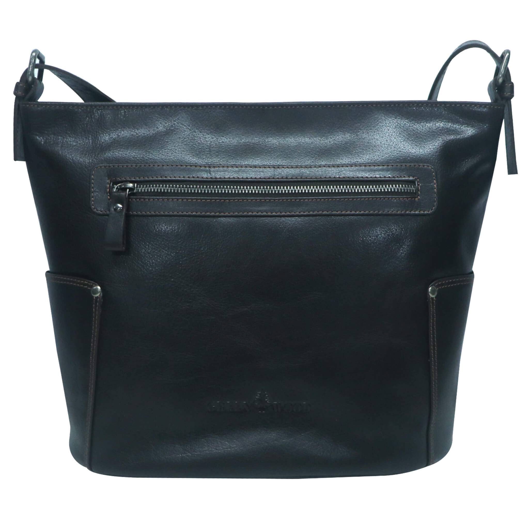 Greenwood - Wholesale Shoulder Bag - Women's - Eva Genuine Leather Bag Women's Shopper for Shoulder Carrying7
