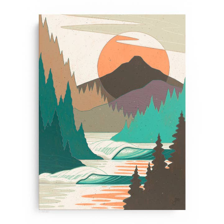 Northern Sol 3 - WHLSL Print pour la vente par Abel Arts