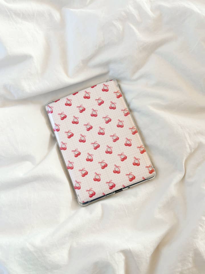 Gingham Cherry Coquette Kindle Insert for wholesale by Fleurs on Sunday