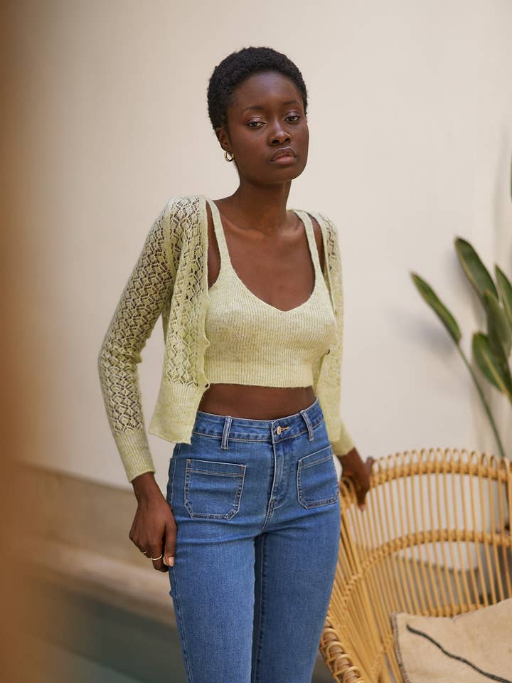 Oraije Paris – wholesale Jeans – Women’s – Francine mide-rise flare Jeans0