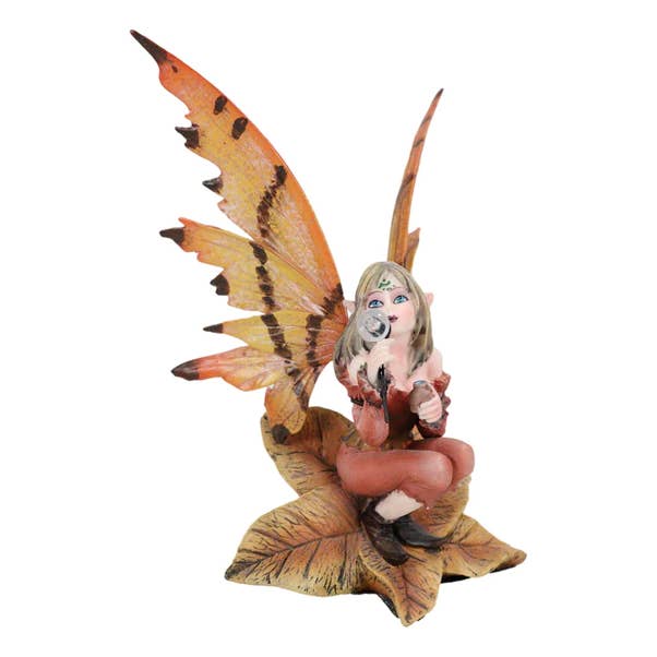 Pacific Trading - Vendita all'ingrosso Statuette decorative - Fata delle Foglie d'Autunno3