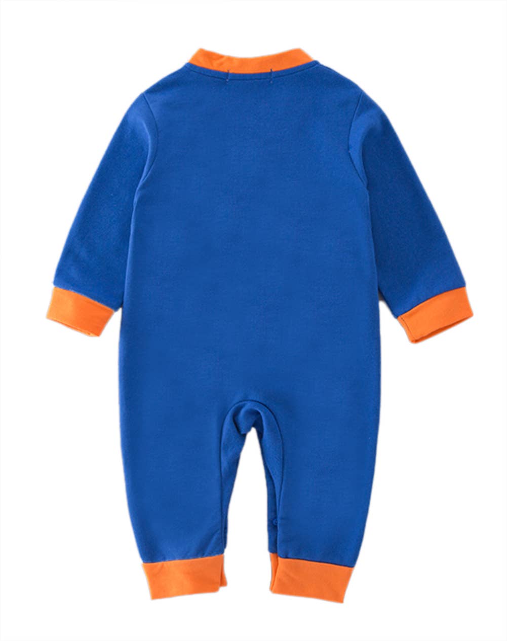 Fennco Styles - Vente Barboteuse – bébé - Barboteuse traditionnelle bleue de style chinois pour bébé1