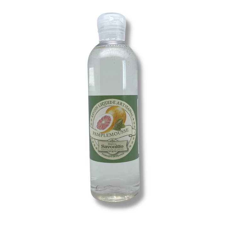Promo 📣 Grapefruit Liquid Soap 200 ml for wholesale by MAITRE SAVONITTO