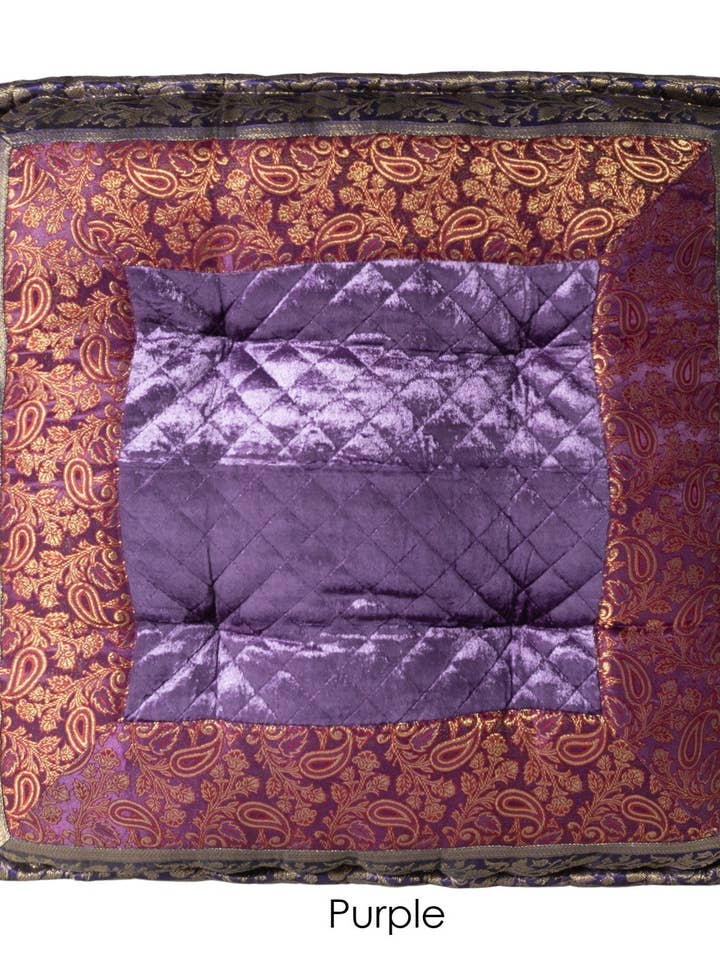 Acha Large Meditation Cushion for wholesale by IN CREATION INC