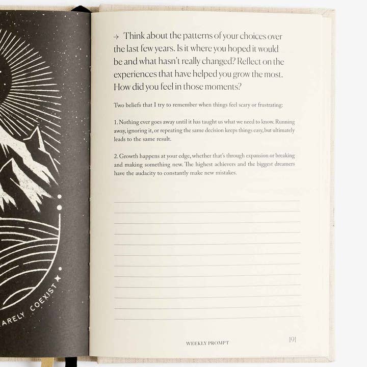 Intelligent Change - Wholesale Journal/Diary - Notes to Mindfulness Journal Oat - Daily Guided Reflection