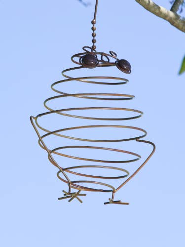 Ornement de hibou en fil de 12 pouces pour la vente par Ancient Graffiti