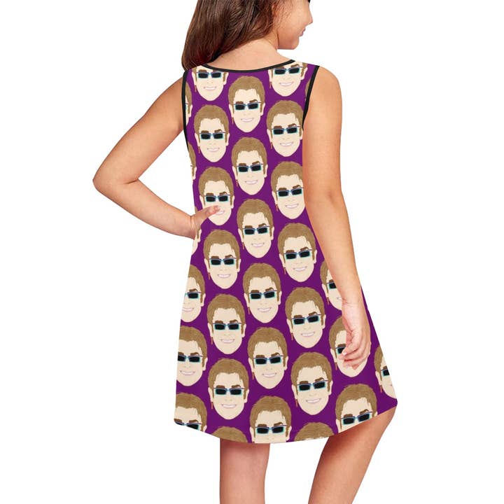 Elton John - Abito da ragazza in maglia per la vendita all'ingrosso da parte di Kayci wheatley