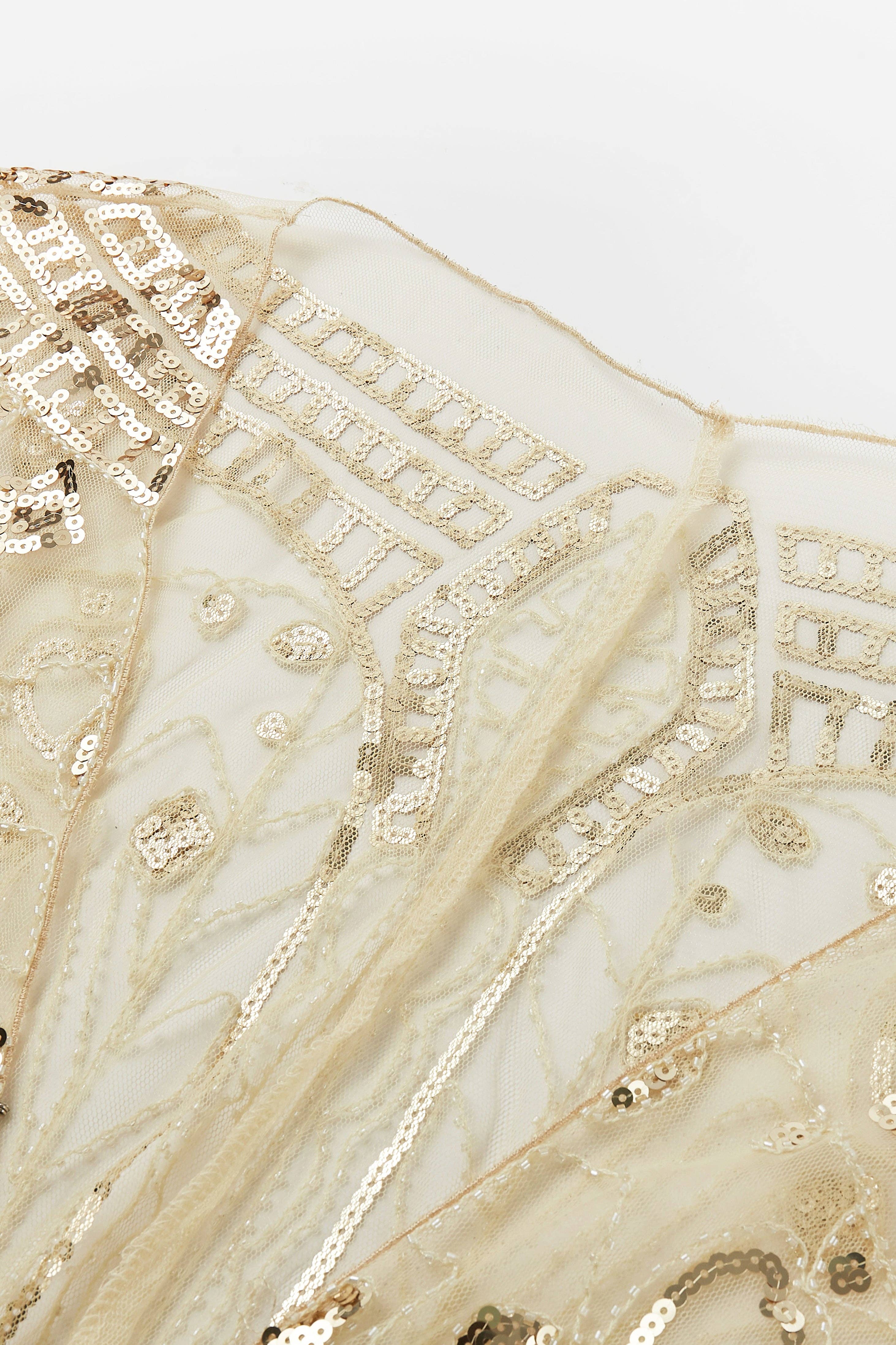 BABEYOND – wholesale Wrap – Women's – 1920s Knee Length Fringed Shawl24