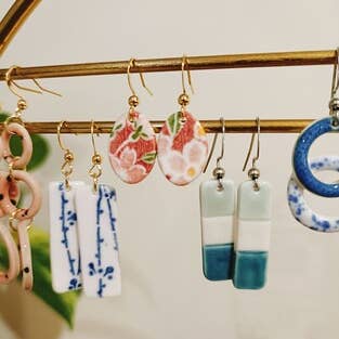 20 pack - Handmade Ceramic Earrings and other Purchase Wholesale plasticine clay. Free Returns & Net 60 Terms on Faire trending on Faire.