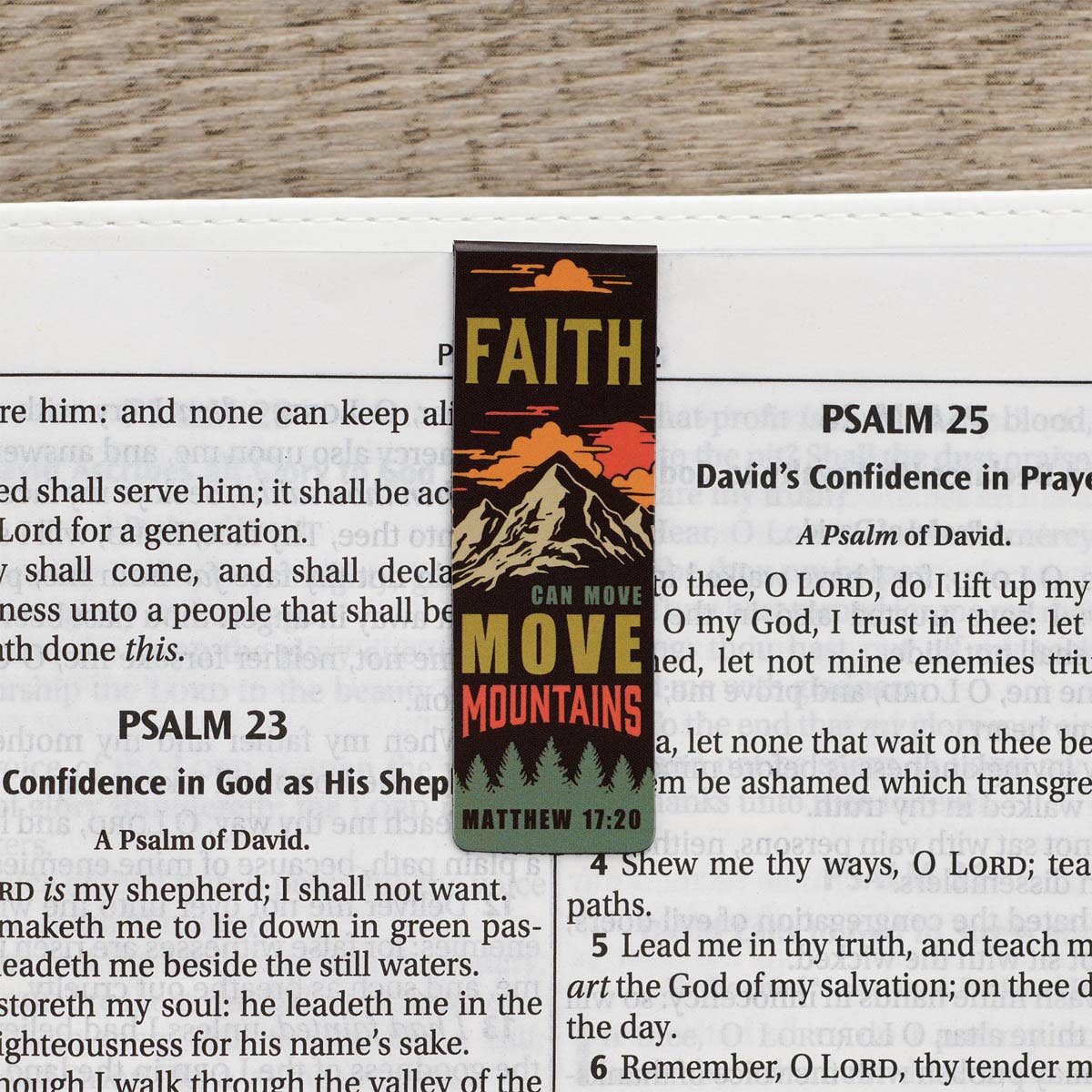 Christian Art Gifts - Wholesale Bookmark - Magnetic Bookmark Set Mountains2