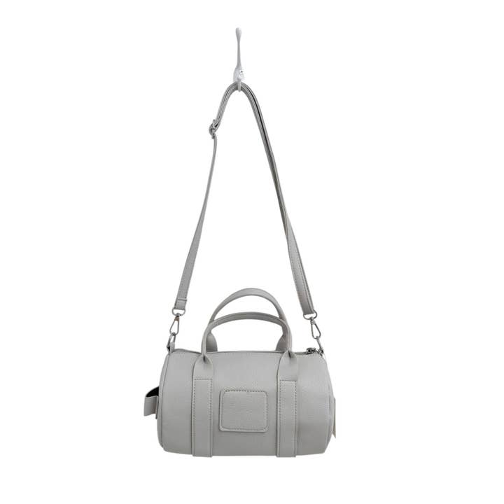 Superbia – wholesale Crossbody bag – Women's – Small Soft Duffle Bag with Long Strap Silver Hardware-66553
