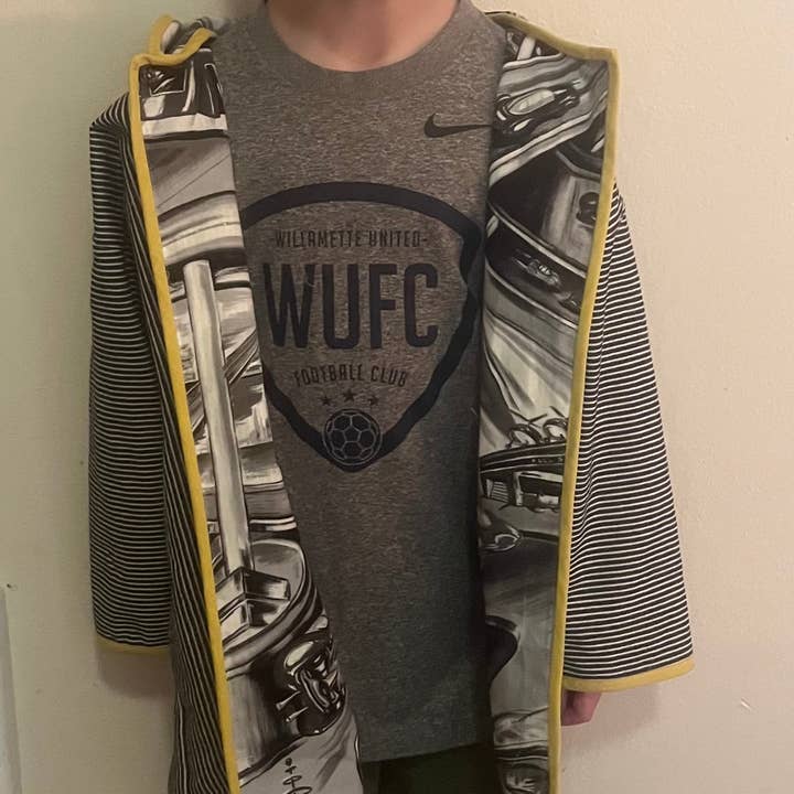 Crinkle Dreams - Wholesale Craft Sewing Kit - Elemental Kids Coat2