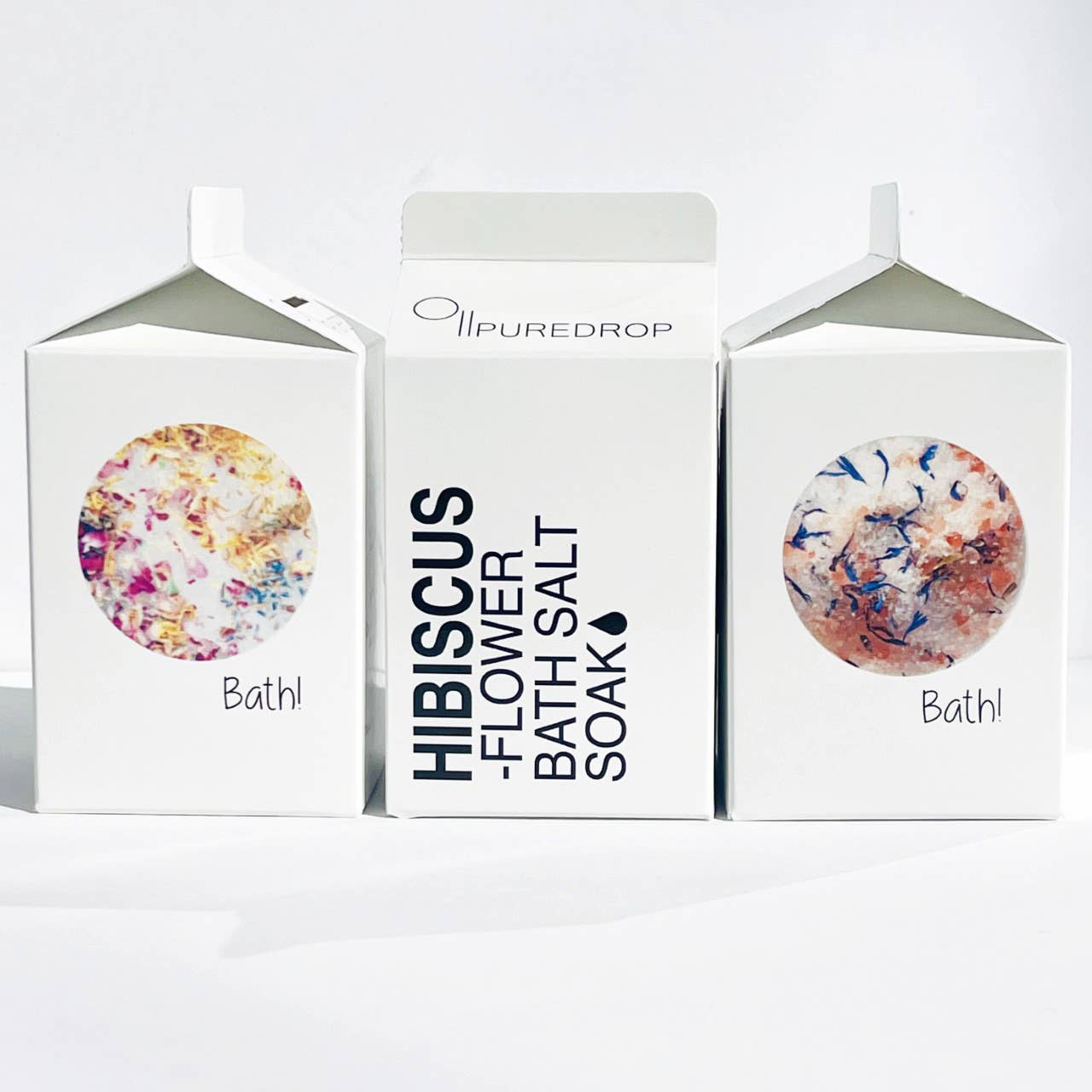 Pure Drop - Wholesale Bath Salts - Hibiscus Flower Bath Salt2