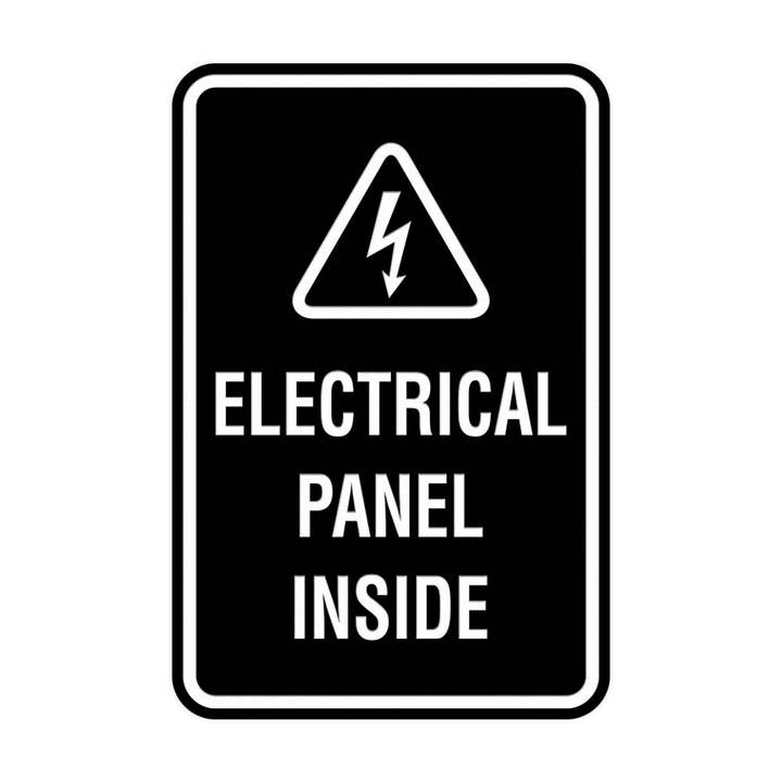 Panneau électrique rond en forme de portrait pour la vente par All Quality