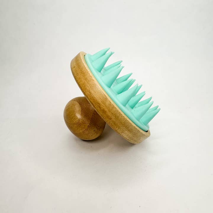 Smile Boutiques - Wholesale Head Scratcher/Massager - Silicone Bristle Shampoo Brush - Eco Friendly Scalp Massager