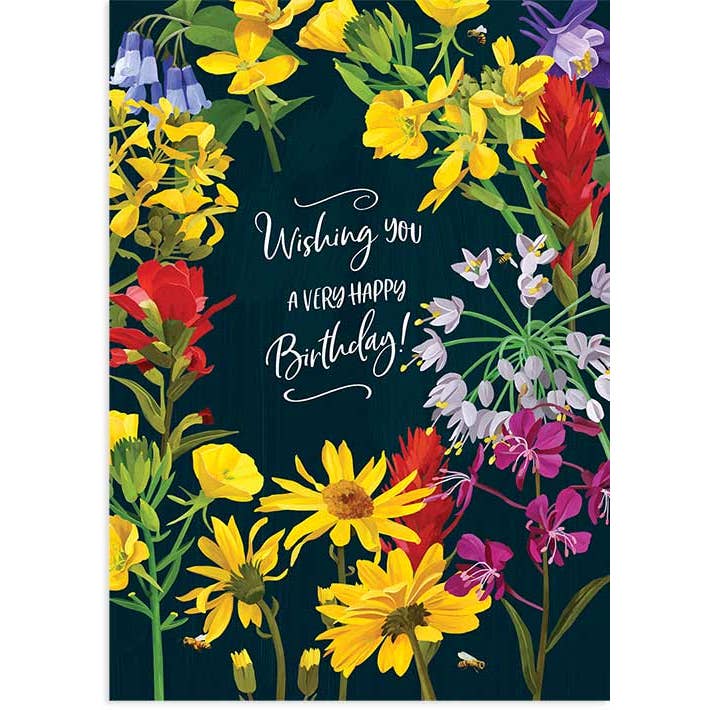 Colorado Wildflowers Birthday for wholesale by 23rd Day Paper Goods
