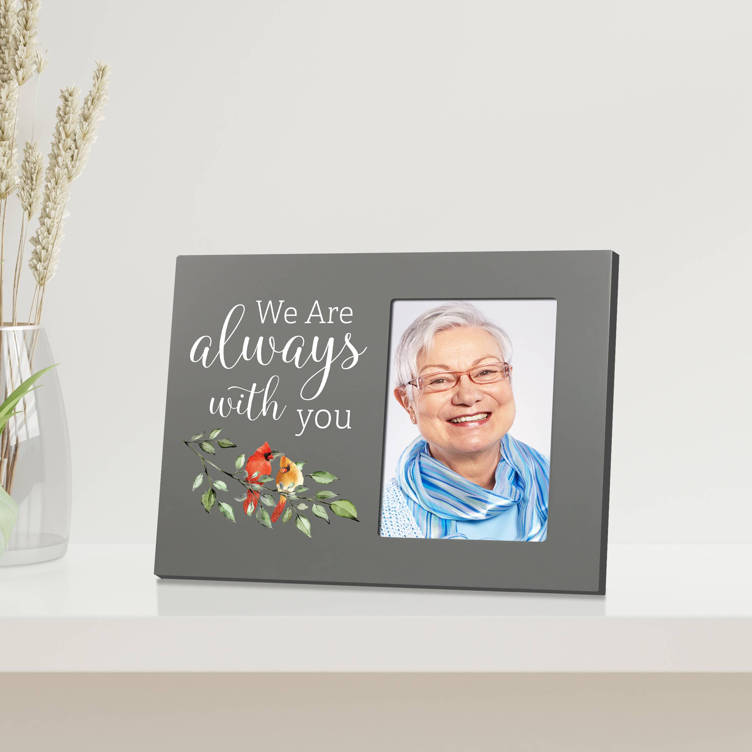 LifeSong Milestones - Wholesale Picture Frame - Cardinal We Are Always With You Sympathy Picture Frame 8