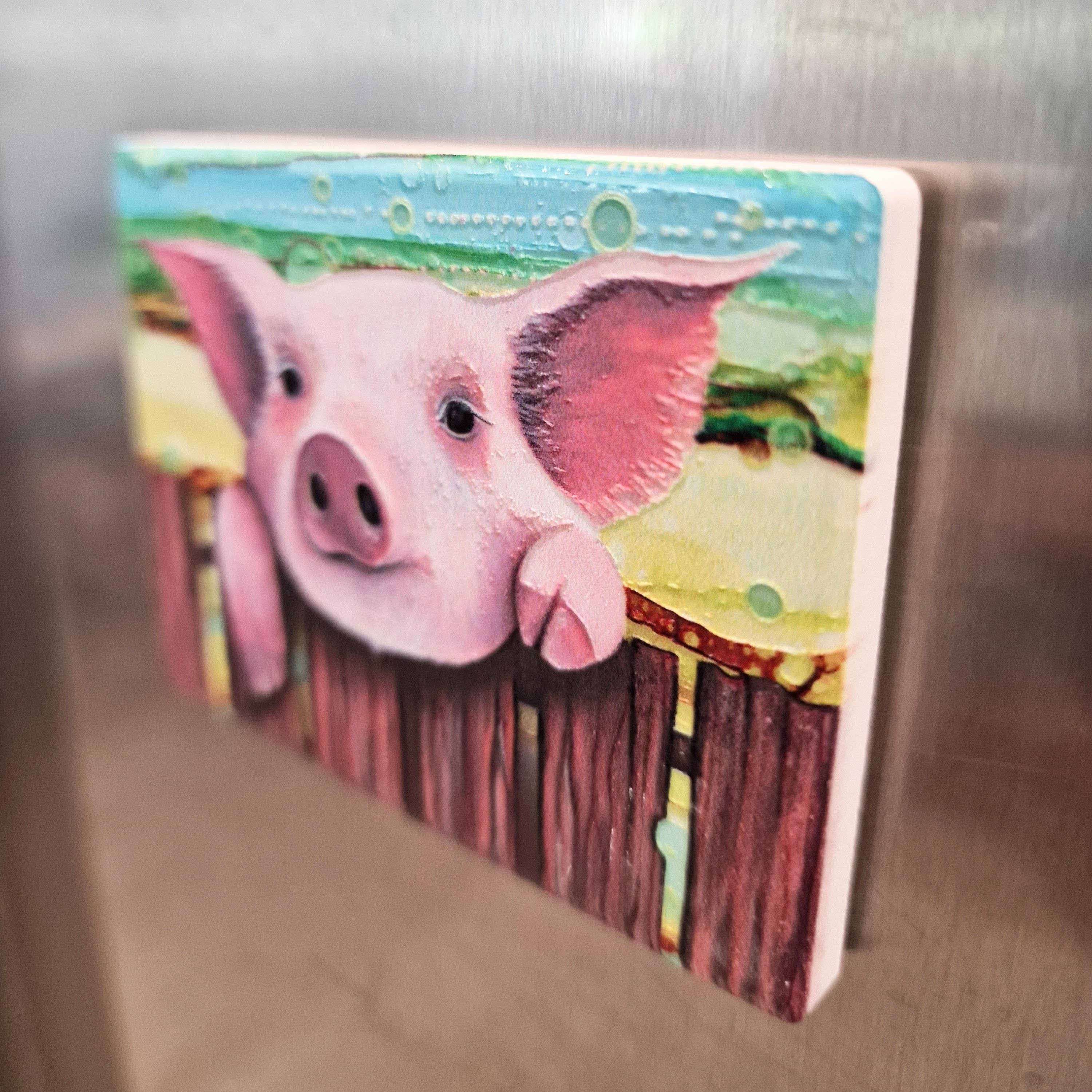 By Jo Crafts – wholesale Magnet – 02-MG Pig Magnet7
