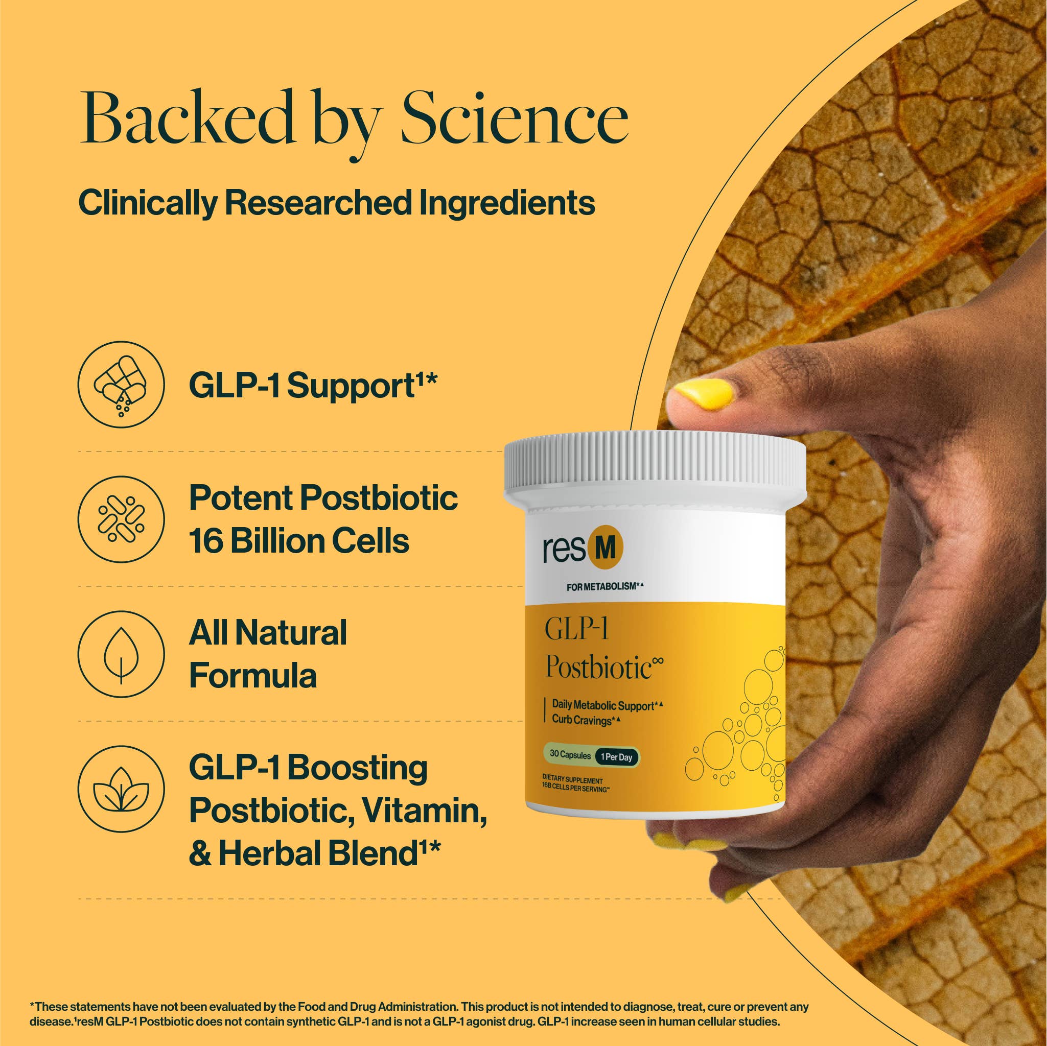resbiotic - Venta al por mayor Suplementos/vitaminas para beber - resM™ GLP-1 Postbiótico6