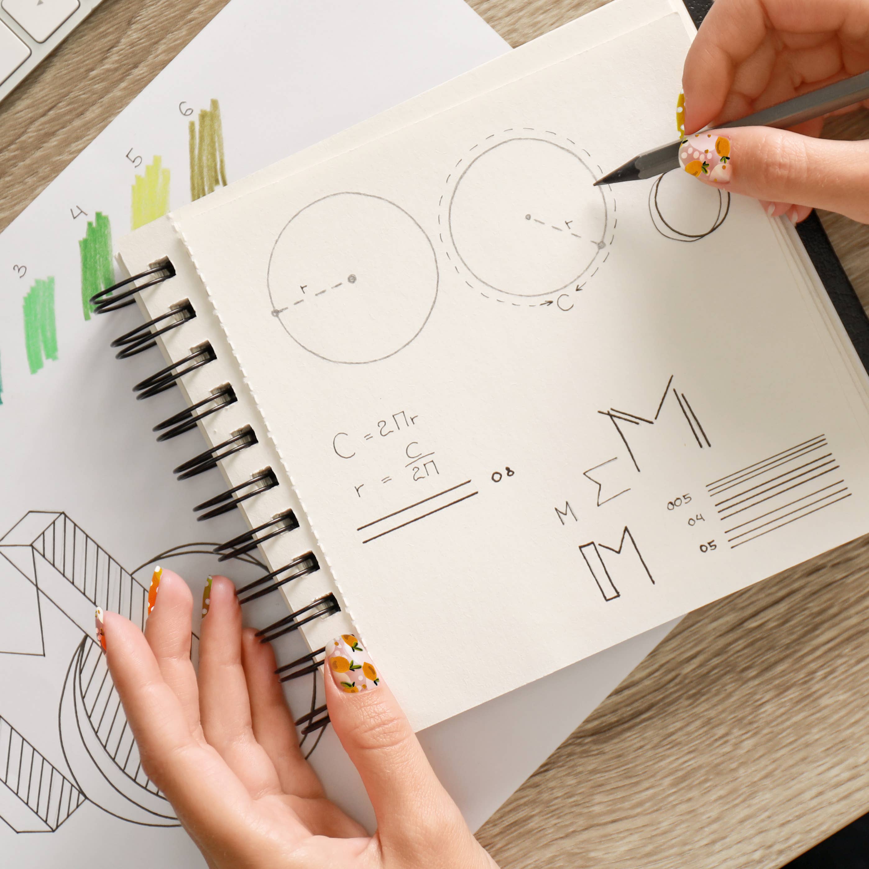 Modgloss - Wholesale Nail Art/Decal - Lemon Fruit Summer Nail Wrap Kit3