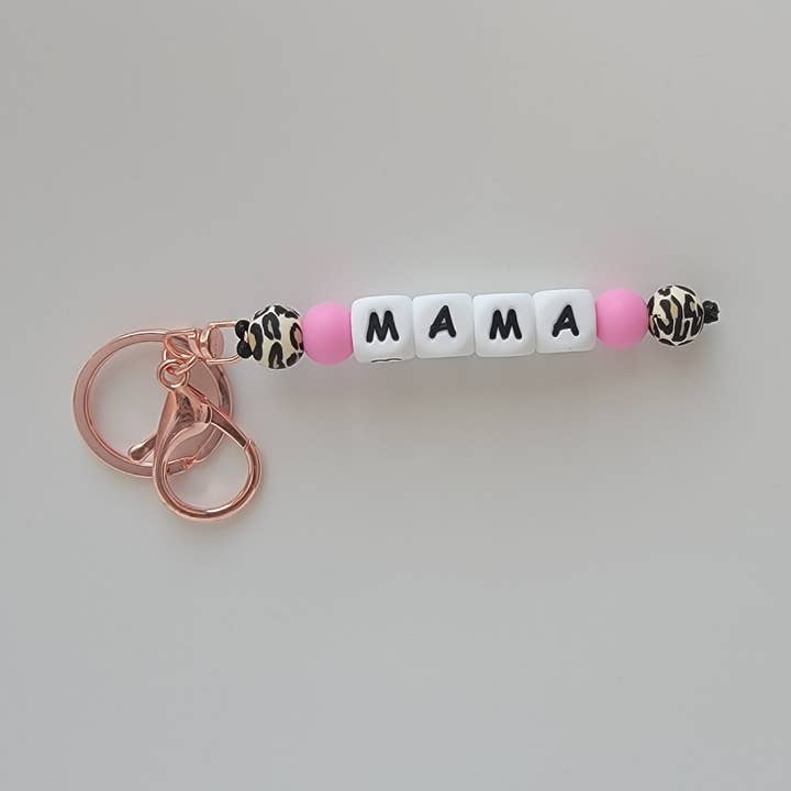 Llavero corto mama para venta al por mayor de GraceBabyCo. LLC