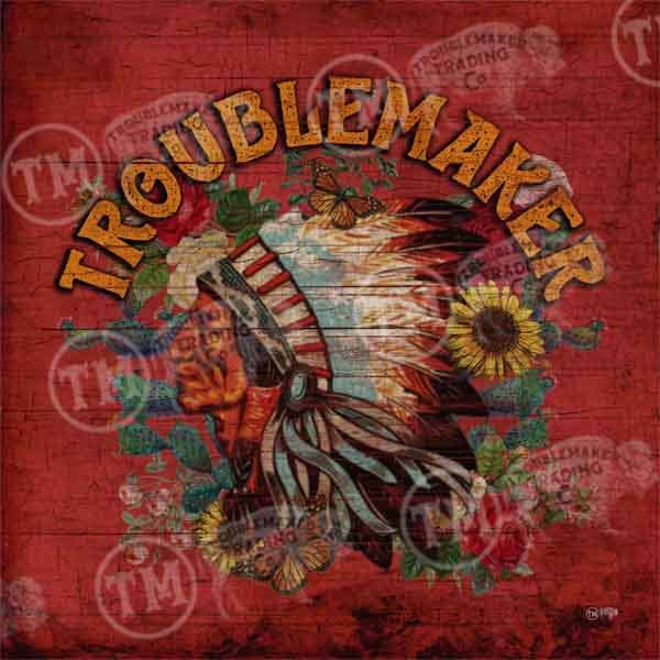 TroubleMaker Trading Company - Wholesale Art Print - Troublemaker - Square Framed Artwork
