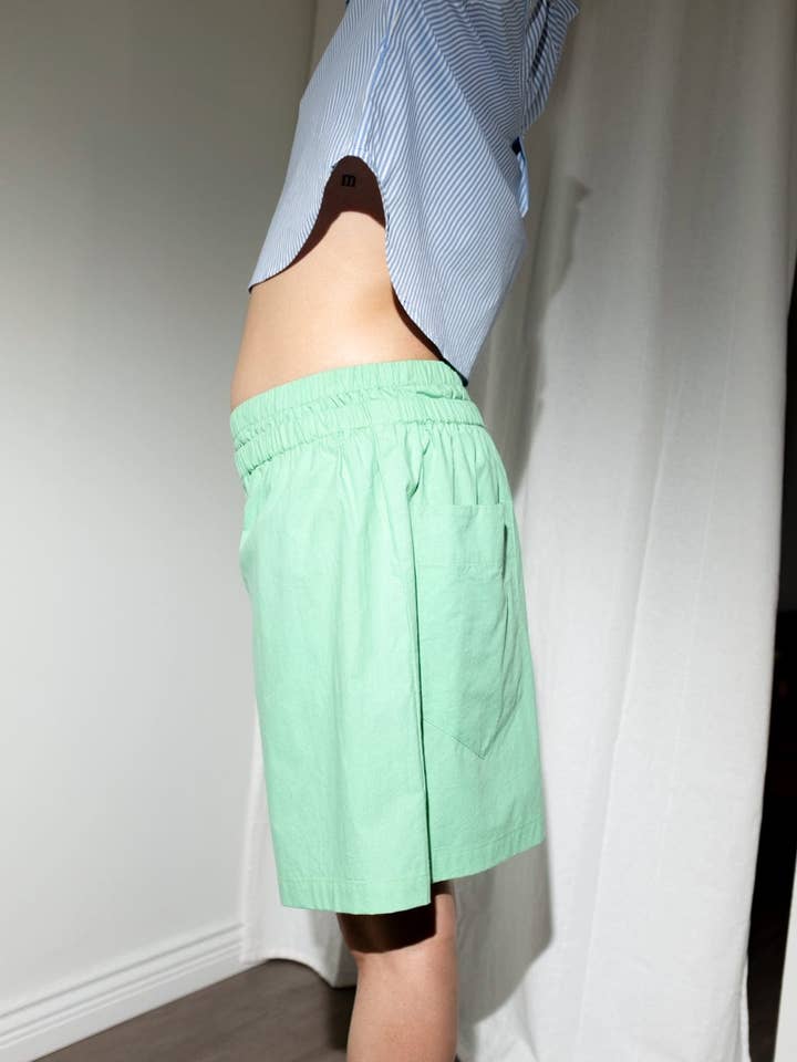 et Tigre - Wholesale Shorts - Women's - Christine Boxer Shorts in Mint0