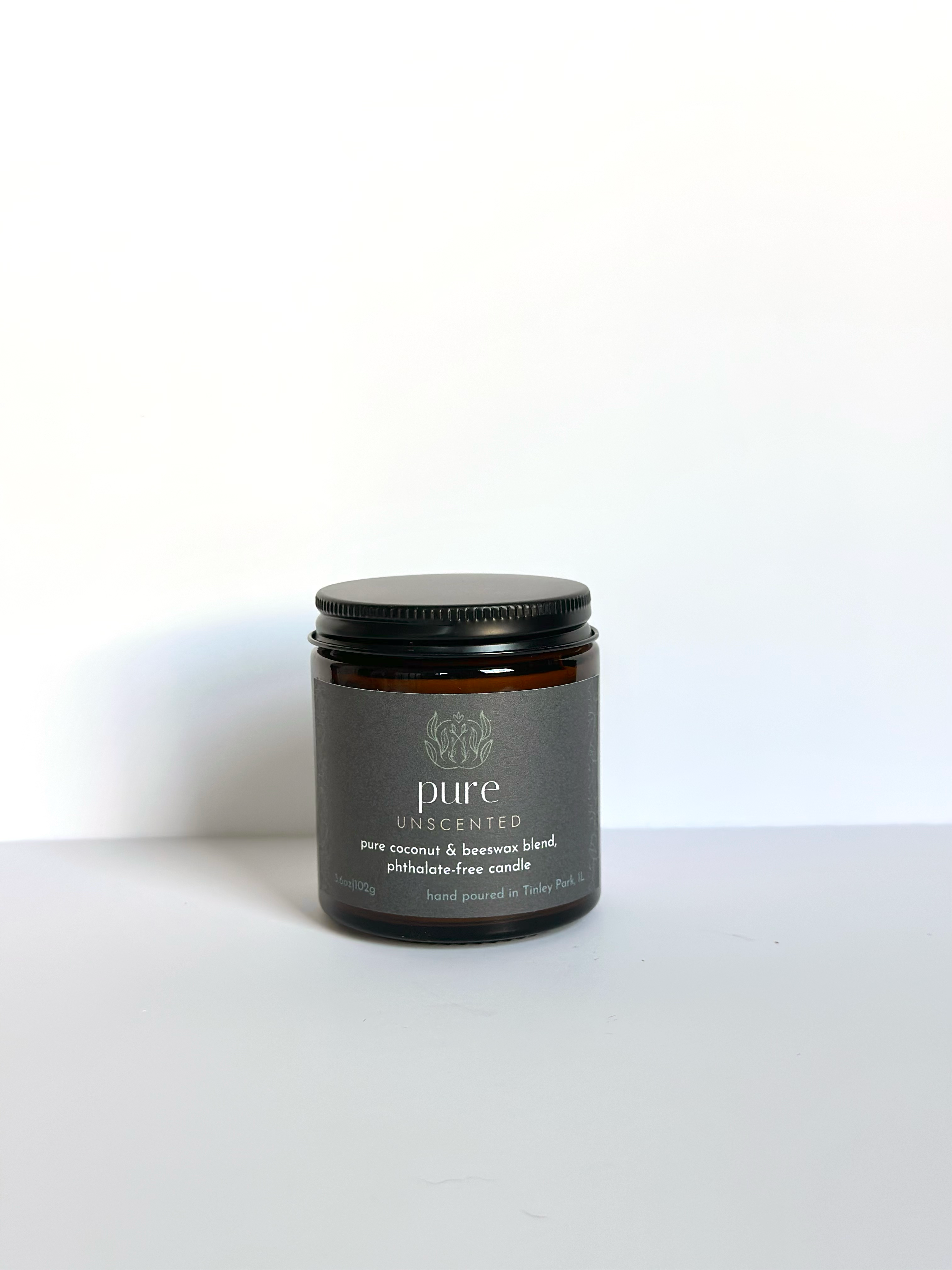 Sprig & Flame - Wholesale Jar/Filled Candle - PURE | Pure Coconut Beeswax Hand-Poured Wood Wick Candle1