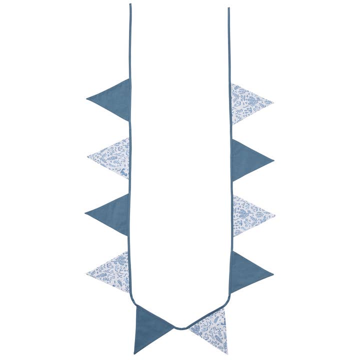 Cotton bunting garland (length 250 cm) - Enchanted Forest for wholesale by BB&Co