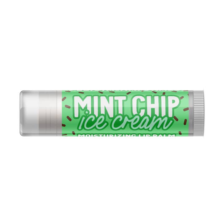Jumbo Mint Chip Ice Cream Lip Balm for wholesale by Delight Naturals
