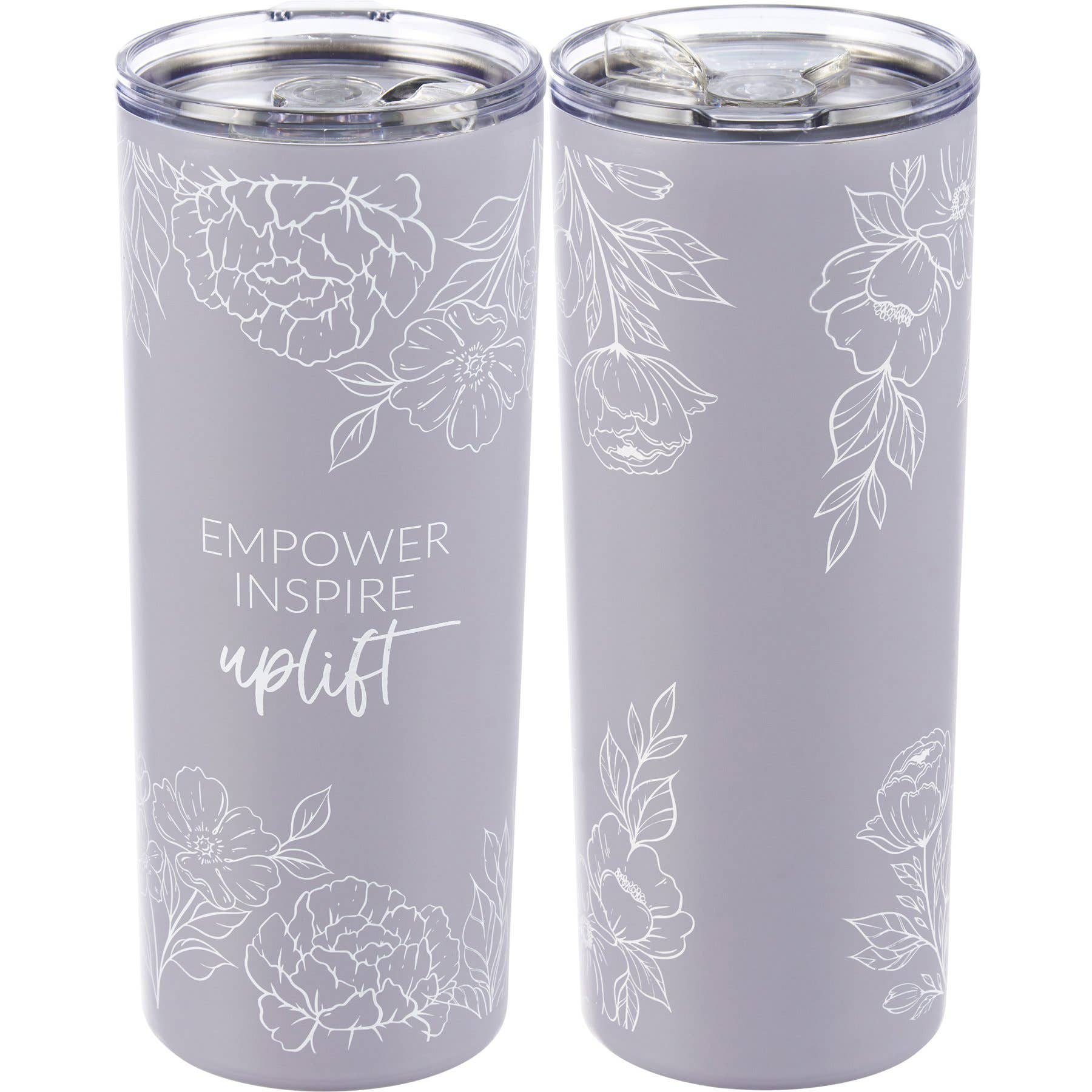 Primitives by Kathy - Wholesale Drinking Glass/Cup - Empower Inspire Uplift Coffee Tumbler0