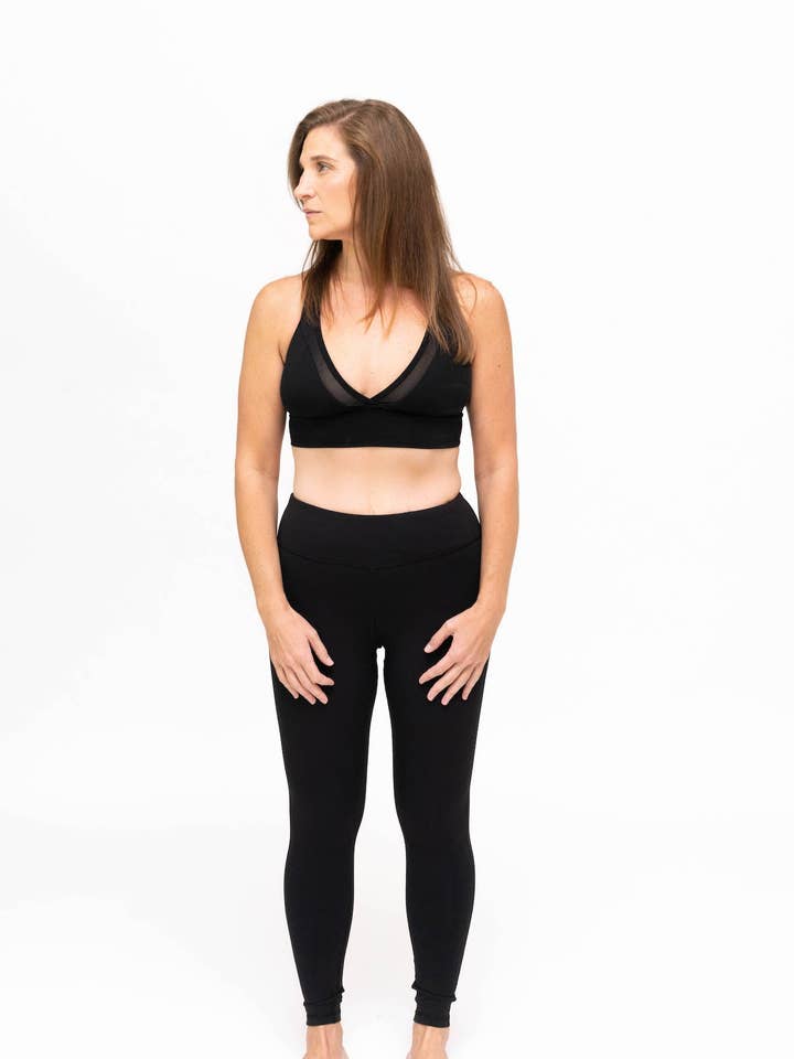 Go Commando Yoga, Black for wholesale by DEAR KATE